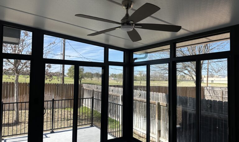 Pflugerville Sunroom Project - Construction