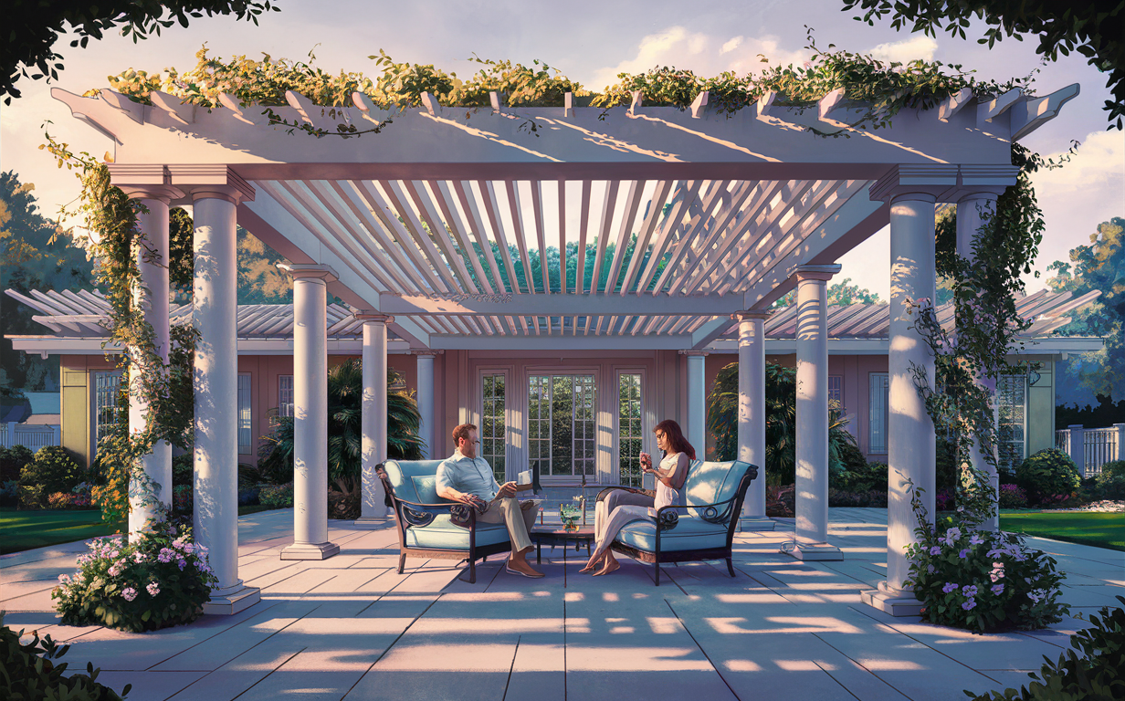 pergola size and shape