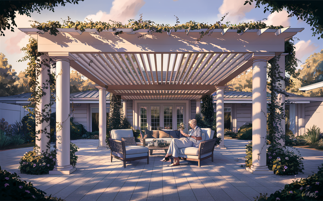 pergola size and shape