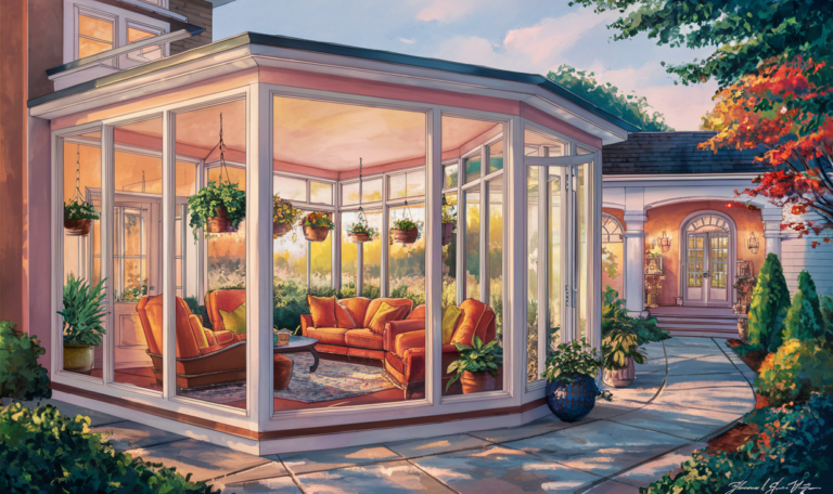 Pergola Color and Finish Guide. Sunroom Lighting and Electrical Features